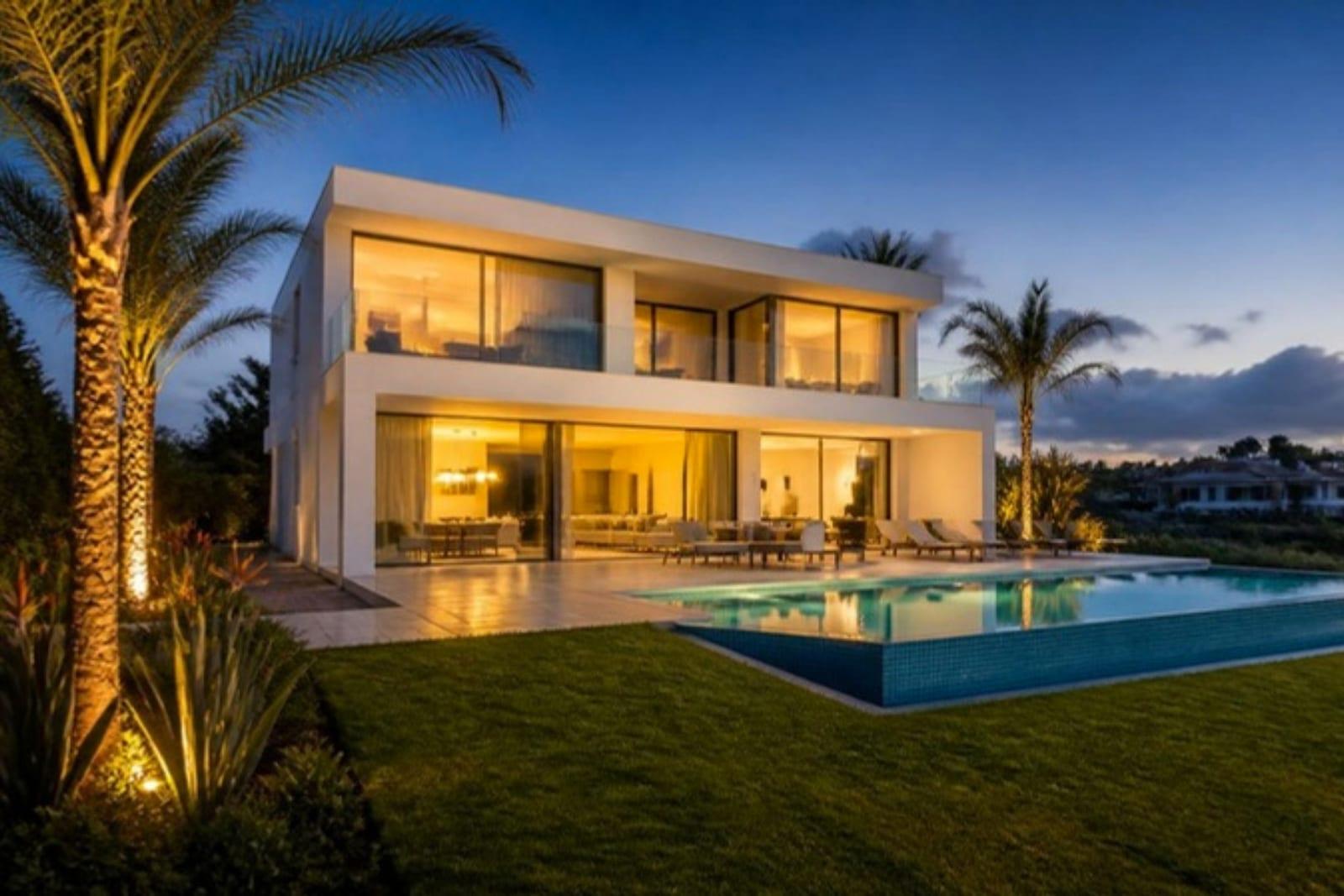 Villa contemporaine avec piscine à Souissi — photo 1